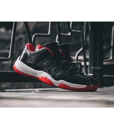 Trendy Nike Air Jordan 11 Low Bred Shoes For Men (SW5668) - Image 2