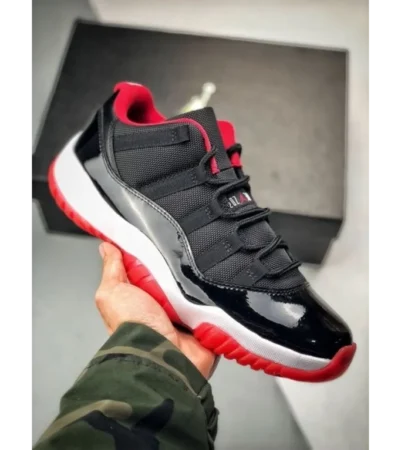 Trendy Nike Air Jordan 11 Low Bred Shoes For Men (SW5668)