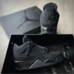 Trendy Nike Air Jordan 4 Black Cat Shoes For Men (SW6226) - Image 2