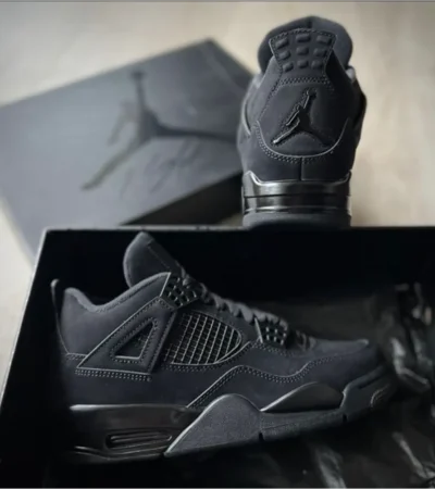 Trendy Nike Air Jordan 4 Black Cat Shoes For Men (SW6226) - Image 2