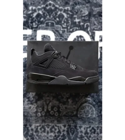 Trendy Nike Air Jordan 4 Black Cat Shoes For Men (SW6226)