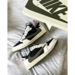 Trendy Nike Air Jordan Retro 1 Low Olive Shoes for Men (SW4758)