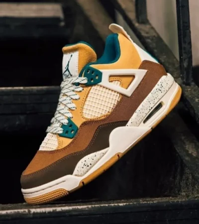 Trendy Nike Air Jordan Retro 4 Cacao Wow Shoes For Men (SW5635)