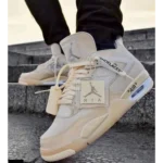 Trendy Nike Air Jorden Retro 4 Off Shoes For Men (SW5679) - Image 2