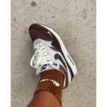 Trendy Nike Air Max 1 Velvet Brown Shoes For Men (SW5670) - Image 2