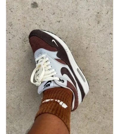 Trendy Nike Air Max 1 Velvet Brown Shoes For Men (SW5670) - Image 2