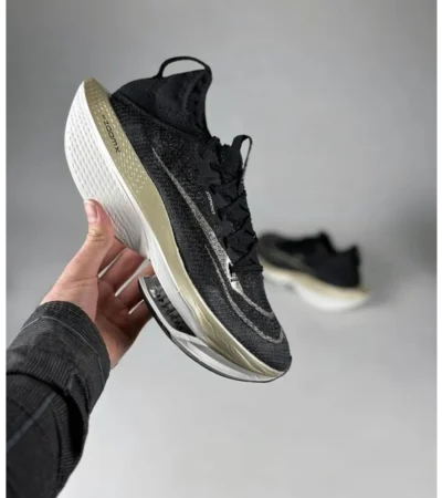 Trendy Nike Air Zoom Alphafly Next 2 Black Gold Shoes For Men (SW5666)