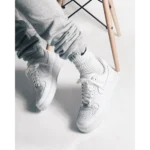 Trendy Nike Airforce 1 White Pure Leather Shoes for Men (SW4784) - Image 2