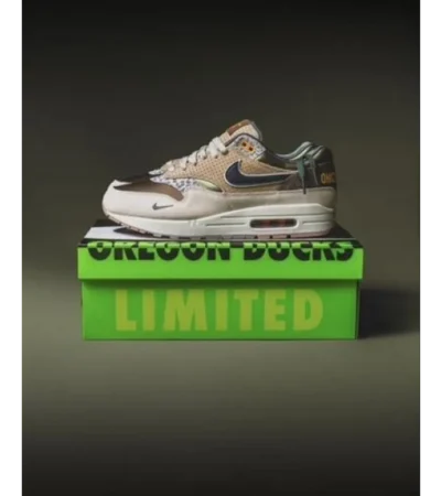 Trendy Nike Airmax 1 University Of Oregon Shoes For Men (SW5638) - Image 2