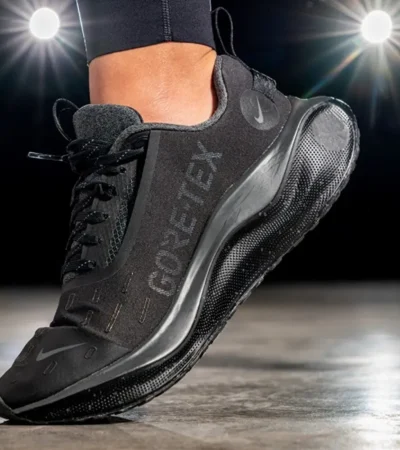 Trendy Nike Infinity Run 4 ReactX Gore-Tex All-Black Shoes For Men (SW5631) - Image 2