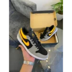 Trendy Nike Jordan Retro 1 Low SE Vivid Orange Shoes for Men (SW4812) - Image 3