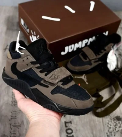 Trendy Travis Scott x Jordan Jumpman Jack TR Dark Mocha Shoes For Men (SW5632) - Image 2