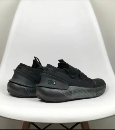 Under Armour Hover Phantom 3 Full Black Men’s Shoes (BSF276) - Image 2