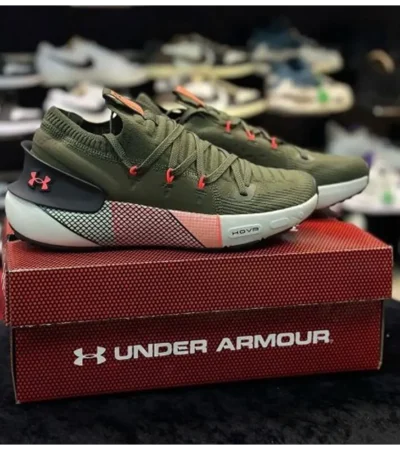 Under Armour Hovr Phantom 3 Olive Men’s Shoes (BSF278) - Image 2