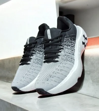 Under Armour Infinite Elite Grey Black For Men’s Shoes (BSF506) - Image 2
