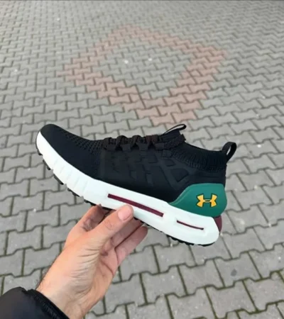 Under Armour Phantom 1 Black Green Shoes For Men (HS116) - Image 2