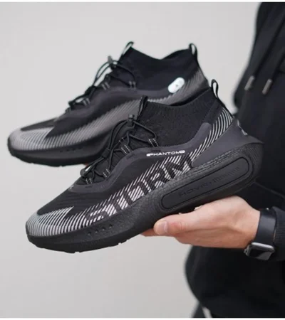 Under Armour Phantom 4 Strome Black Shoes For Men (BSF348)