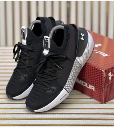 Under Armour Phantom Hovr 3 Black White Shoes For Men (BOT71)