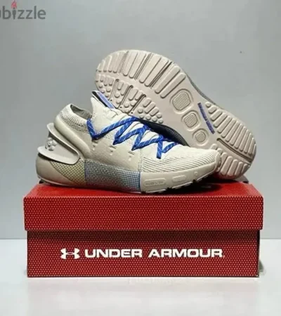 Under Armour UA Hovr phantom Grey Blue Men Shoes (FT521) - Image 2