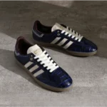 Wales Bonner X Samba Croc Navy Shoes For Men (HS203) - Image 3